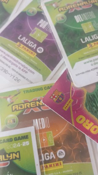 Lote Adrenalyn XL 24/25 – Card Blindada + 3 BOro
