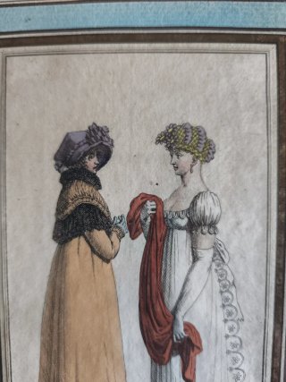 Grabado francés siglo XIX