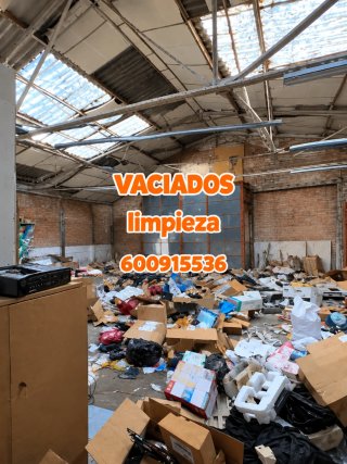 Limpieza y vaciado