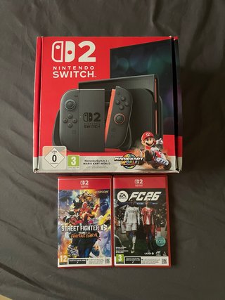 Nintendo Switch + 2 Juegos Con garantía.