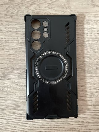 Cover Magsafe Galaxy S22 Ultra Nero