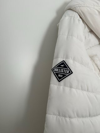 Chaqueta Hollister Blanca Talla M