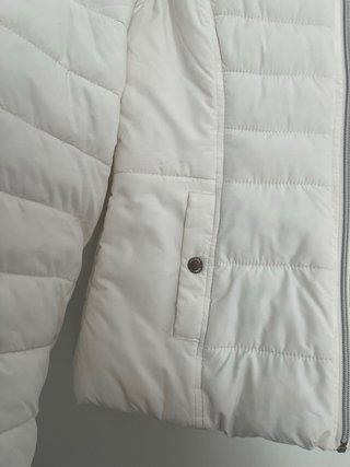 Chaqueta Hollister Blanca Talla M