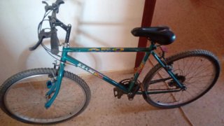Bicicleta Montaña Verde