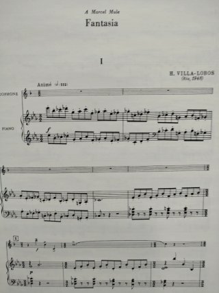 Fantasía Heitor Villa Lobos saxo soprano