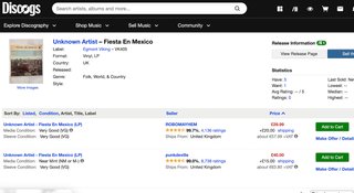Vinilo Fiesta En Mexico Latino ( colección )