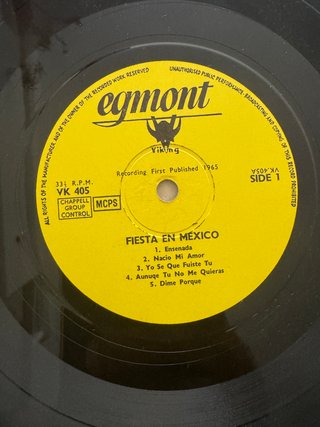 Vinilo Fiesta En Mexico Latino ( colección )