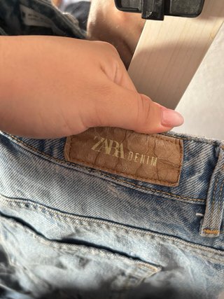 Vaqueros Zara Tiro Alto Talla 40