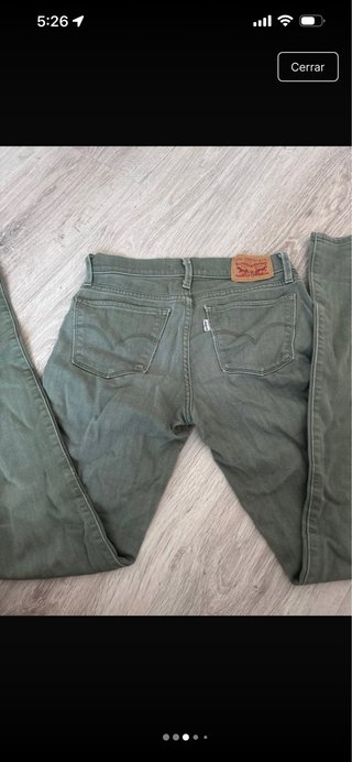 Pantalón Levi's verde oliva retro
