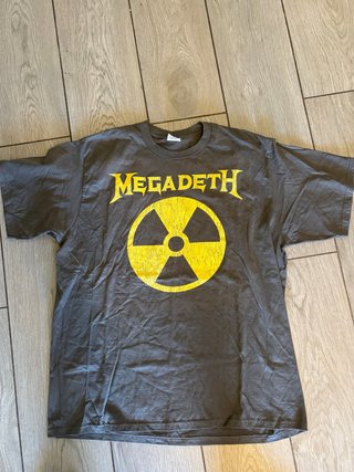 Camiseta Megadeth XL Gris