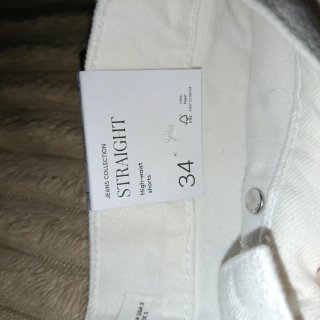 Pantalones cortos blancos Mango Talla 34