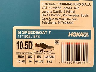 Hoka Speedgoat 7 Verde/Teal