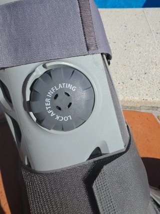 Bota walker Ortopédica AIRCAST LARGO ELITE