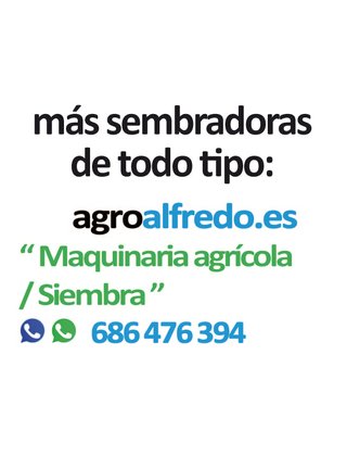 Sembradora neumática pulpo 4 metros.