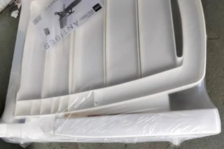 Shaf Sp Garden Tumbona Plegable, Blanco, 56x189x69