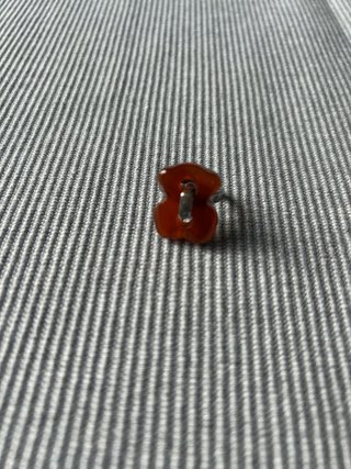Anillo Tous Oso Ámbar y Plata