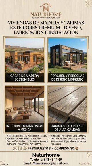 Casas pergolas de madera