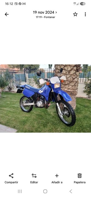 Piezas Yamaha DT 125cc año 2000