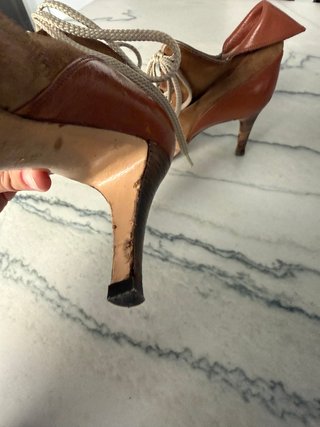 Botines Chloe Ante y Piel Talla 38