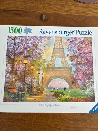 Puzzle Ravensburger 1500 piezas París Torre Eiffel