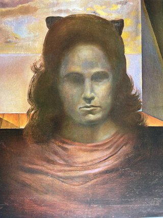 Cartel Original Salvador Dalí - Retrato de Gala