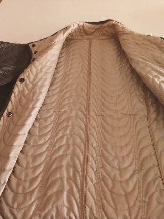 Chaquetón de señora ... Reversible