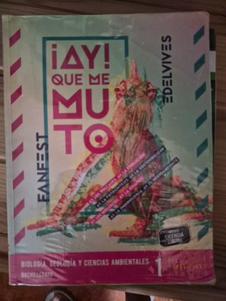 Libro ¡Ay! Que me muto - Biología y Geología