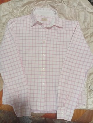 Camisa Wild Country Sportswear cuadros rosa mujer