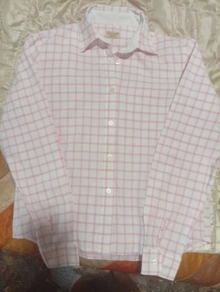 Camisa Wild Country Sportswear cuadros rosa mujer