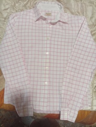 Camisa Wild Country Sportswear cuadros rosa mujer