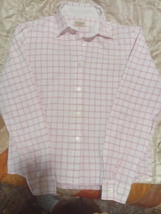 Camisa Wild Country Sportswear cuadros rosa mujer