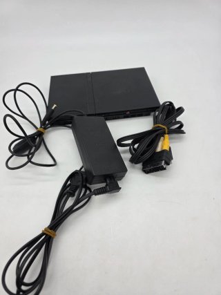 PS2 Slim PlayStation 2 Sony Nera Solo Console 3744