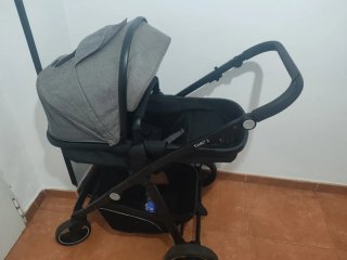 Carrito de Bebé Two2 Gris y Negro