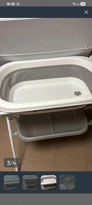 Bañera Cambiador MS para Bebé