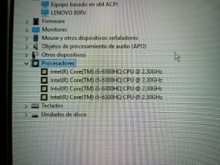 Portátil Lenovo Ideapad 700 i5 6300hq 12GB 256GB