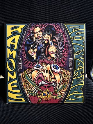 Vinilo Ramones Acid Eaters Yellow disc.