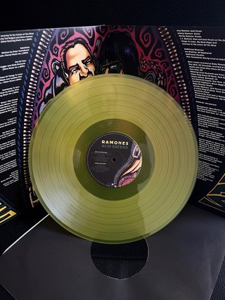Vinilo Ramones Acid Eaters Yellow disc.