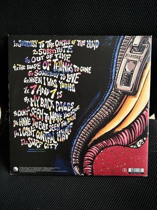 Vinilo Ramones Acid Eaters Yellow disc.