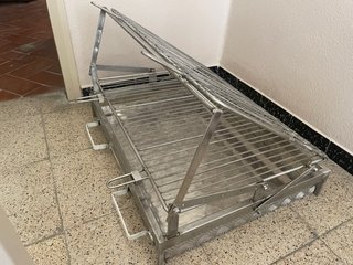Parrilla giratoria inox