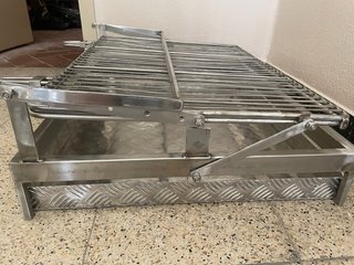 Parrilla giratoria inox