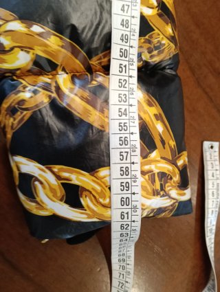 Piumino Moschino 48 Nero/Oro