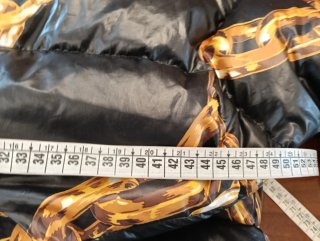 Piumino Moschino 48 Nero/Oro