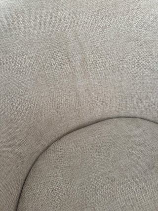 Butaca tapizada Ikea beige