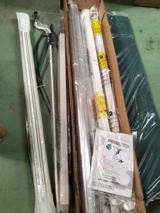 COSTWAY Toldos Exterior Terraza Retractil Plegable