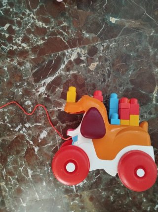 Perrito Juguete para Empujar