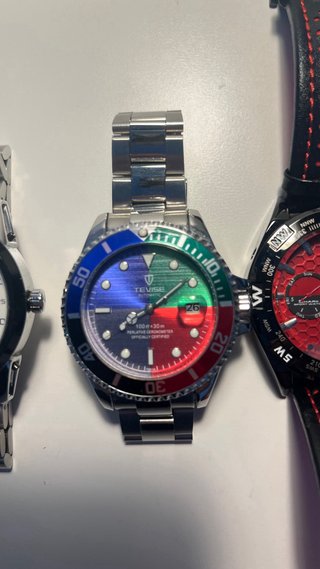 Lote 5 relojes (automáticos , cuarzo)