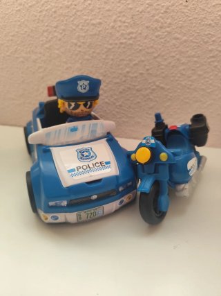 Set Pinypon Policía: Coche y Moto
