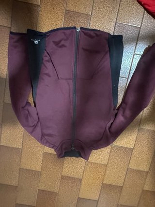 Chaqueta Deportiva Domyos Morada y Negra Niño 9-10