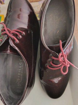 Zapatos Pitillos granate