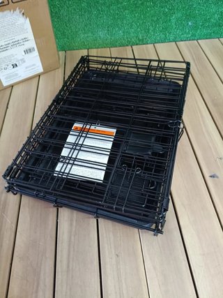 Jaula Metálica Plegable Amazon Basics